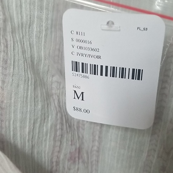 Free People Amanda's printed blouse sz M - Picture 3 of 5